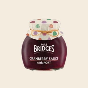 SAUCE 340g CRANBERRY SAUCE PORT - Image 1