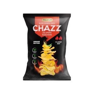 POTATO CHIPS JALAPENO  & HABANERO PEPPER 90g - Image 1