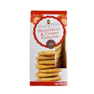 STRAWBERRY CREAM & WHITE CHOCO 150g - Image 1