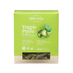 FUSILLI WITH SPINACH BROCCOLI & BASIL 250g - Image 1