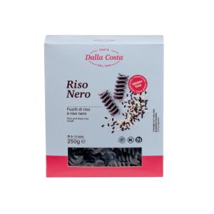 FUSILLI with & black rice 250g - Image 1