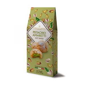 SOFT BAKED AMARETTI PISTACHIO 100g - Image 1