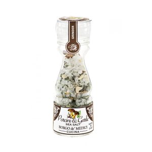 SEA SALT MILL WITH PORCINI & GARLIC 80g - Image 1