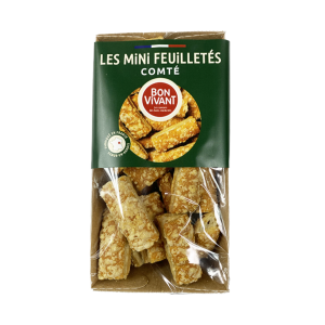 SAVOURY PUFF PUSTRY MINI STICKS-CHEESE COMPTE 75g - Image 1