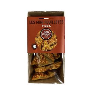 SAVOURY PUFF PUSTRY TRIANGLES-PIZZA 60g - Image 1