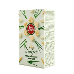CHEESE WAFERS CHEESE & CHIVES 75g - Image 1