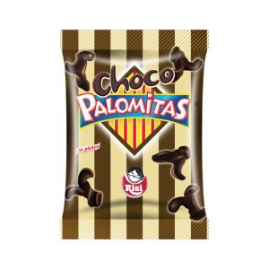 GLUTEN FREE MINI CORN CURLS "PALOMITAS" CHOCO 30g - Image 1
