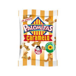 GLUTEN FREE MINI CORN CURLS "PALOMITAS" CARAMEL 30g - Image 1