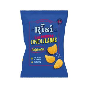 CRINCLE CUT POTATO CHIPS "ONDULADAS" ORIGINAL 125g - Image 1