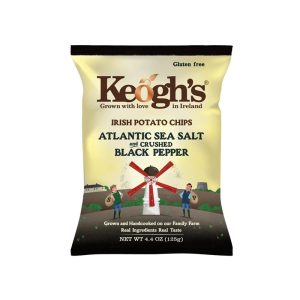 CHIPS 125g SEA SALT & CRUSHED BLACK PEPPER - Image 1