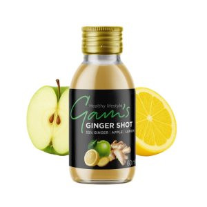 Ginger shots apple & lemon 60ml - Image 1