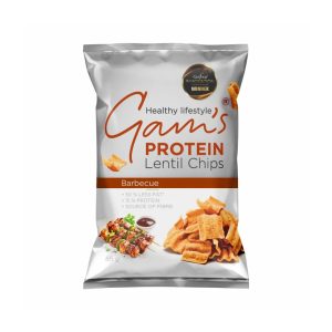 Protein lentil chips bbq 65g - Image 1