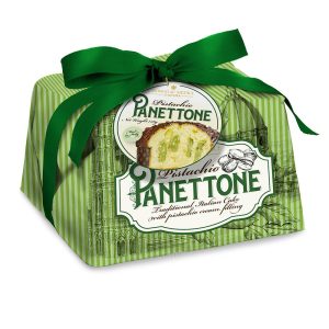 PANETTONE PISTACHIO CREAM FILLED CAKE 750g - Image 1