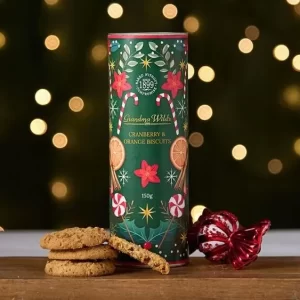 CHRISTMAS CANDY CRACKER TIN 150G - Image 1