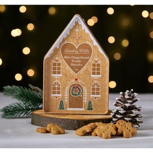 GINGERBREAD HOUSE TIN 150G - Image 1