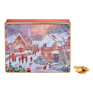 BISCUITS WINTER VILLAGE IN TIN 600g - Image 1