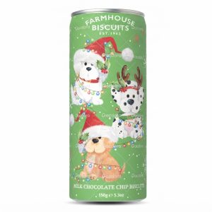 Xmas Puppy Milk Choco Biscuits 150g - Image 1