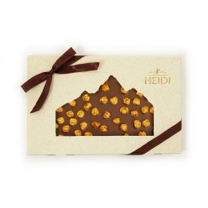 Choco bar with milk chocolate and whole caramelised hazelnuts 300g - Image 1
