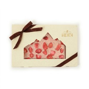 Choco bar with white chocolate and sprinkled strawberry 300g - Image 1