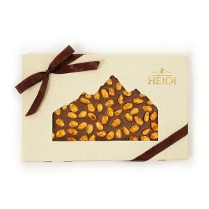 Choco bar with milk chocolate and whole caramelised almonds 300g - Image 1